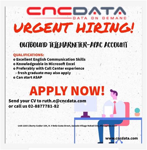 CNCDATA Phils Inc Jobs and Careers, Reviews .